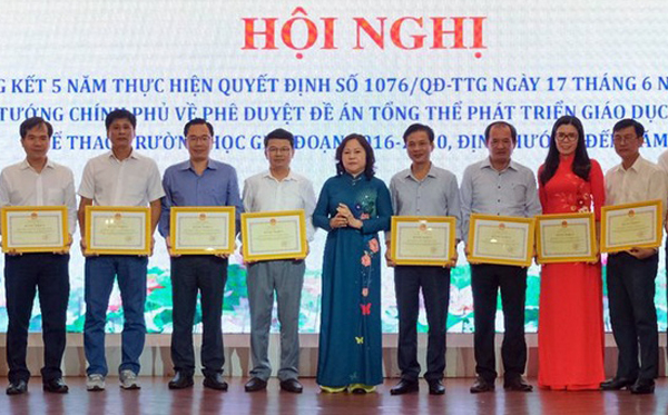 Bộ GD&ĐT tổng kết 5 năm thực hiện Đề án tổng thể phát triển giáo dục thể chất và thể thao trường học